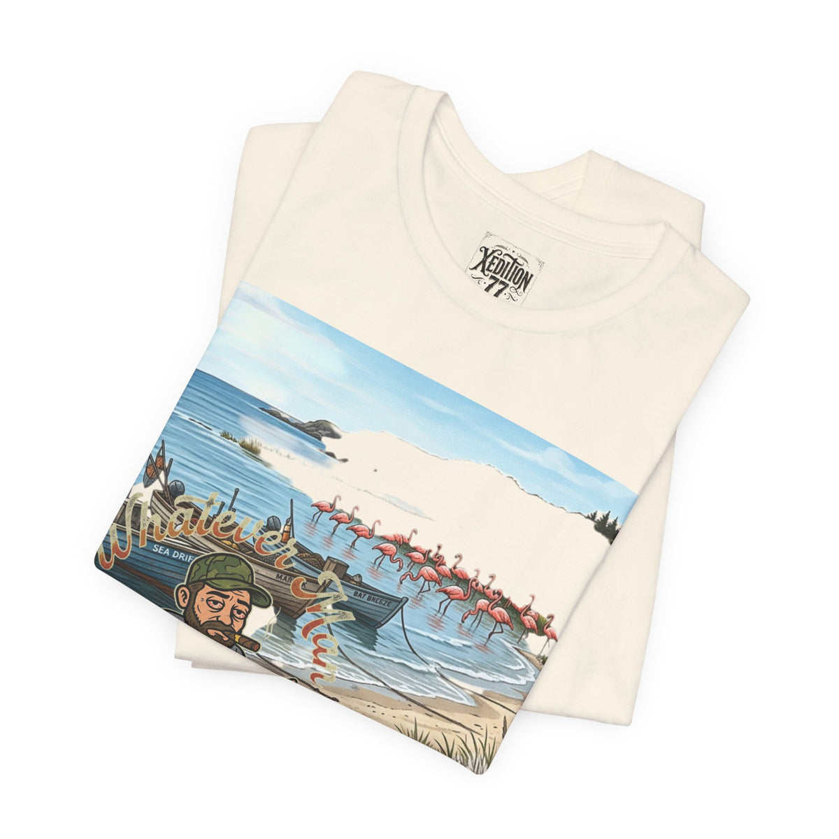 "Xedition77"Whatever Man T-Shirt Mr.Blunt Cartoon Tee for Guys