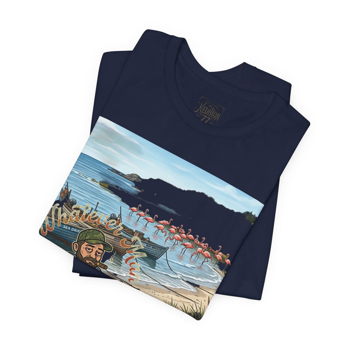 "Xedition77"Whatever Man T-Shirt Mr.Blunt Cartoon Tee for Guys