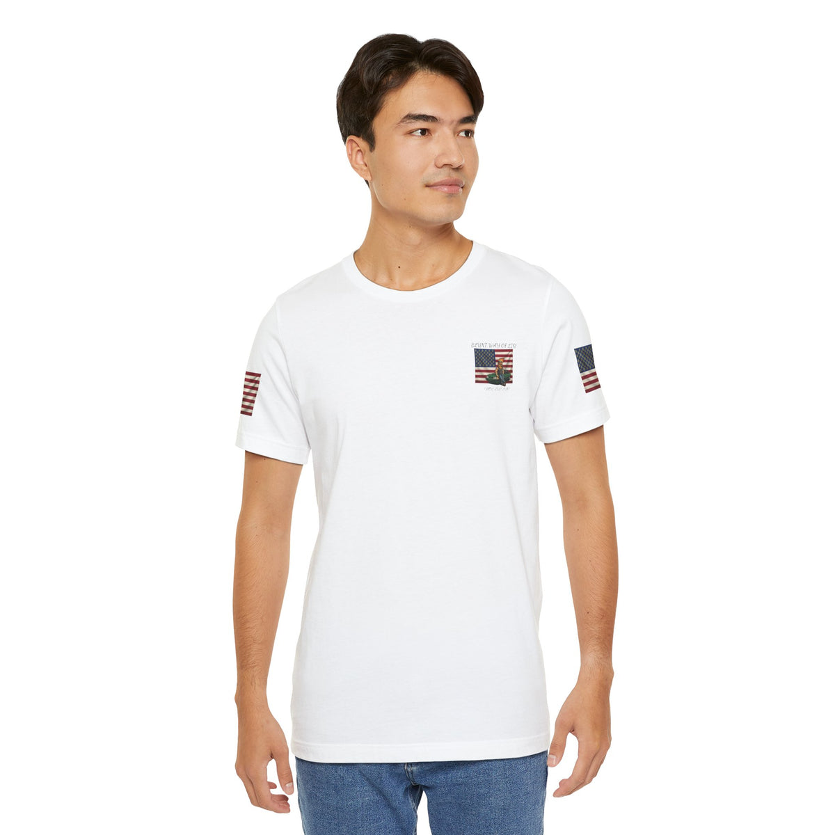 MR.BLUNT WAY OF LIFE Patriotic Graphic Tee — American Flag Car Design