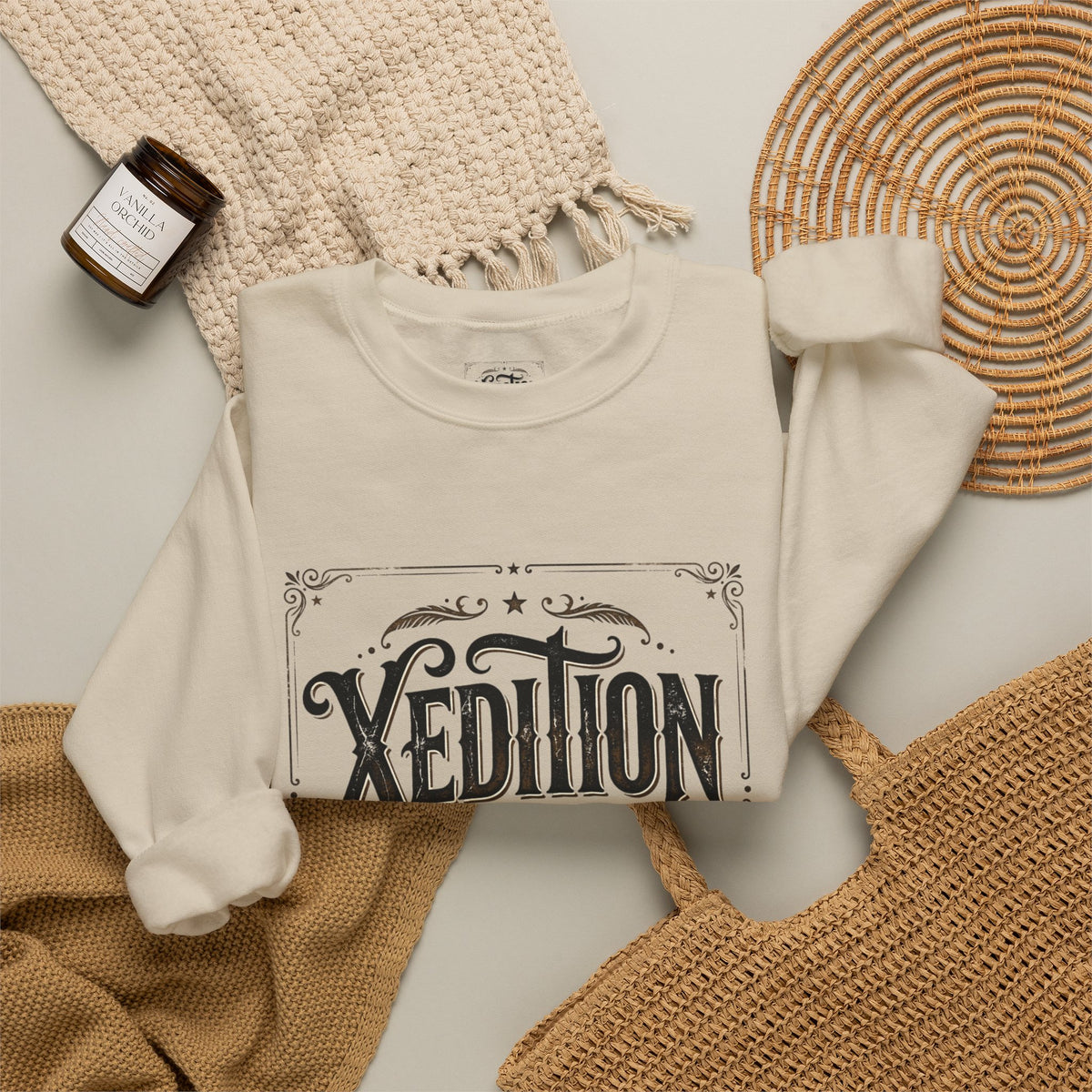 Xedition 77 Crewneck Sweatshirt Damned If You Do