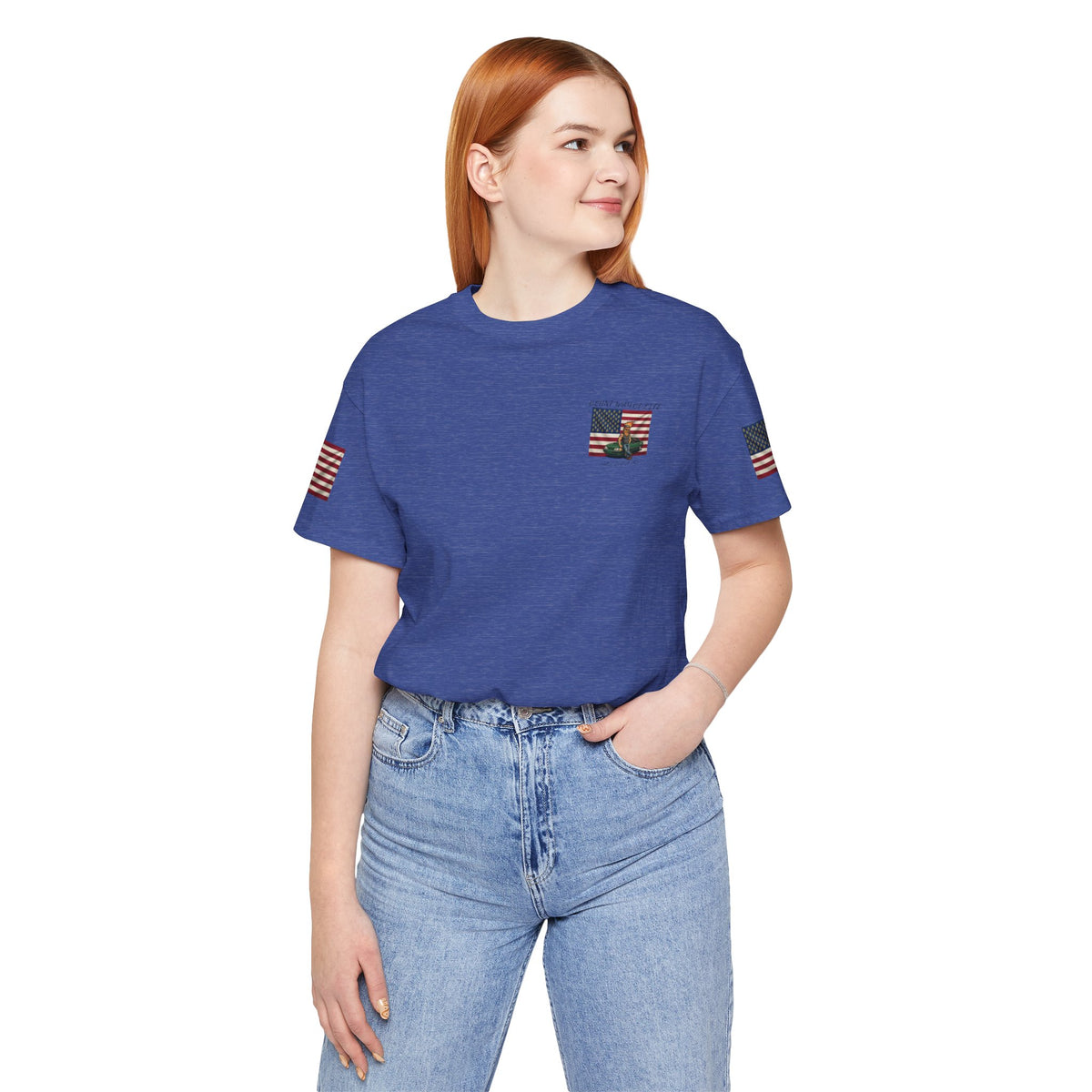 MR.BLUNT WAY OF LIFE Patriotic Graphic Tee — American Flag Car Design