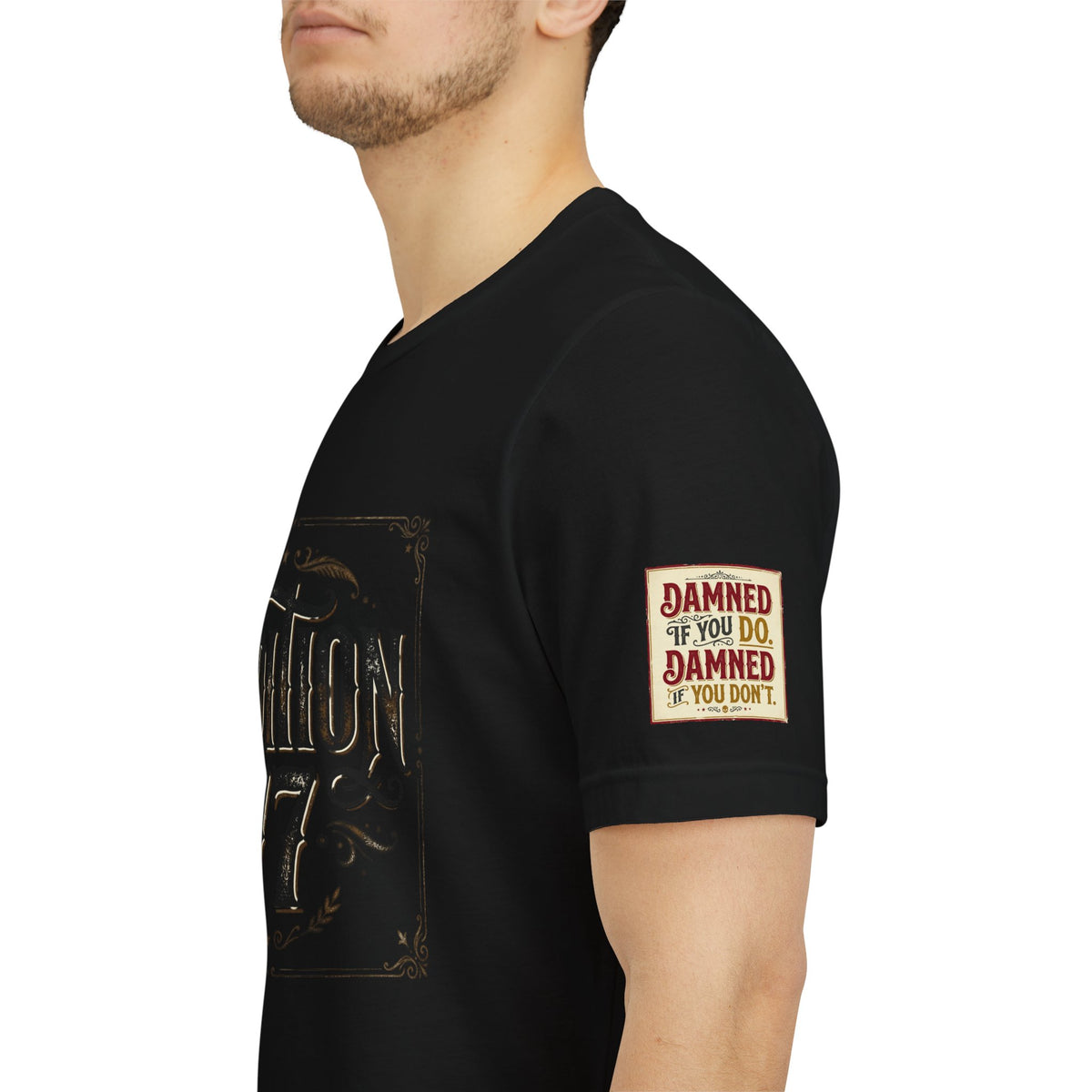 Xedition 77 "Damned If You Do" Casual T‑Shirt