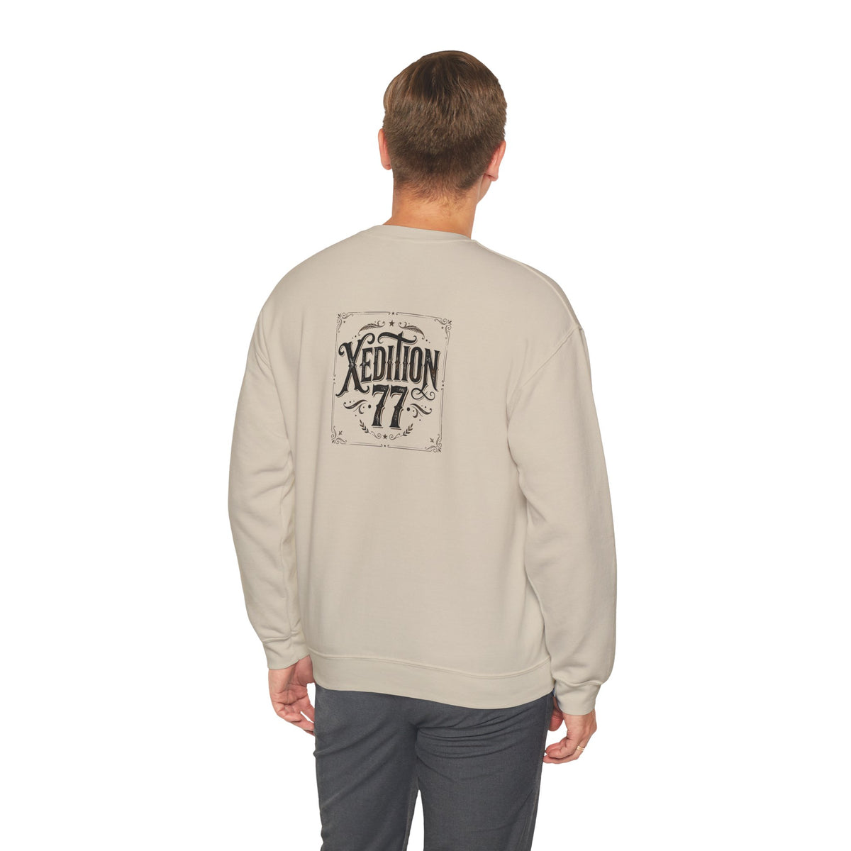 Xedition77 Crewneck Sweatshirt — “If You Know, You Know” Vintage Spoon Graphic