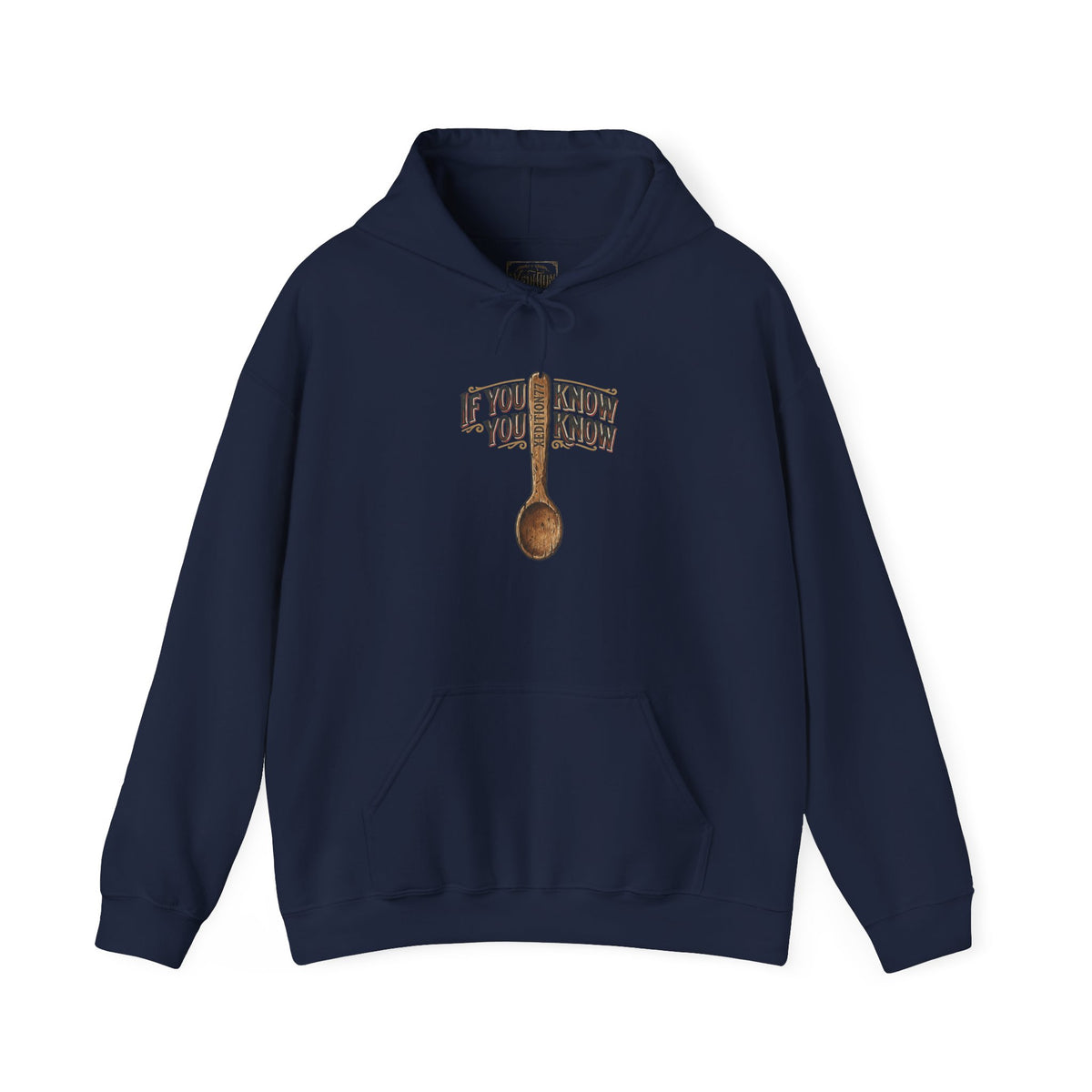 Xedition77 If You Know Spoon Hoodie / Vintage Wooden Spoon Graphic Sweatshirt