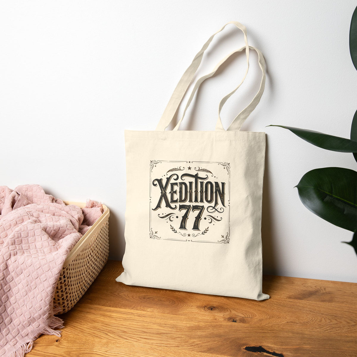 Xedition77 Tote Bag   Psychedelic Skull "I Miss The Voices In My Head" Canvas Tote