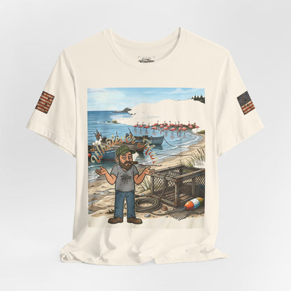 "Xedition77"Whatever Man T-Shirt Mr.Blunt Cartoon Tee for Guys