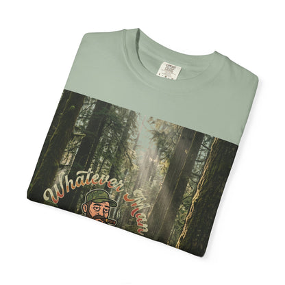 " Xedition77 "Whatever, Man T‑Shirt   Mr.Blunt Cartoon Guy Graphic Tee with &