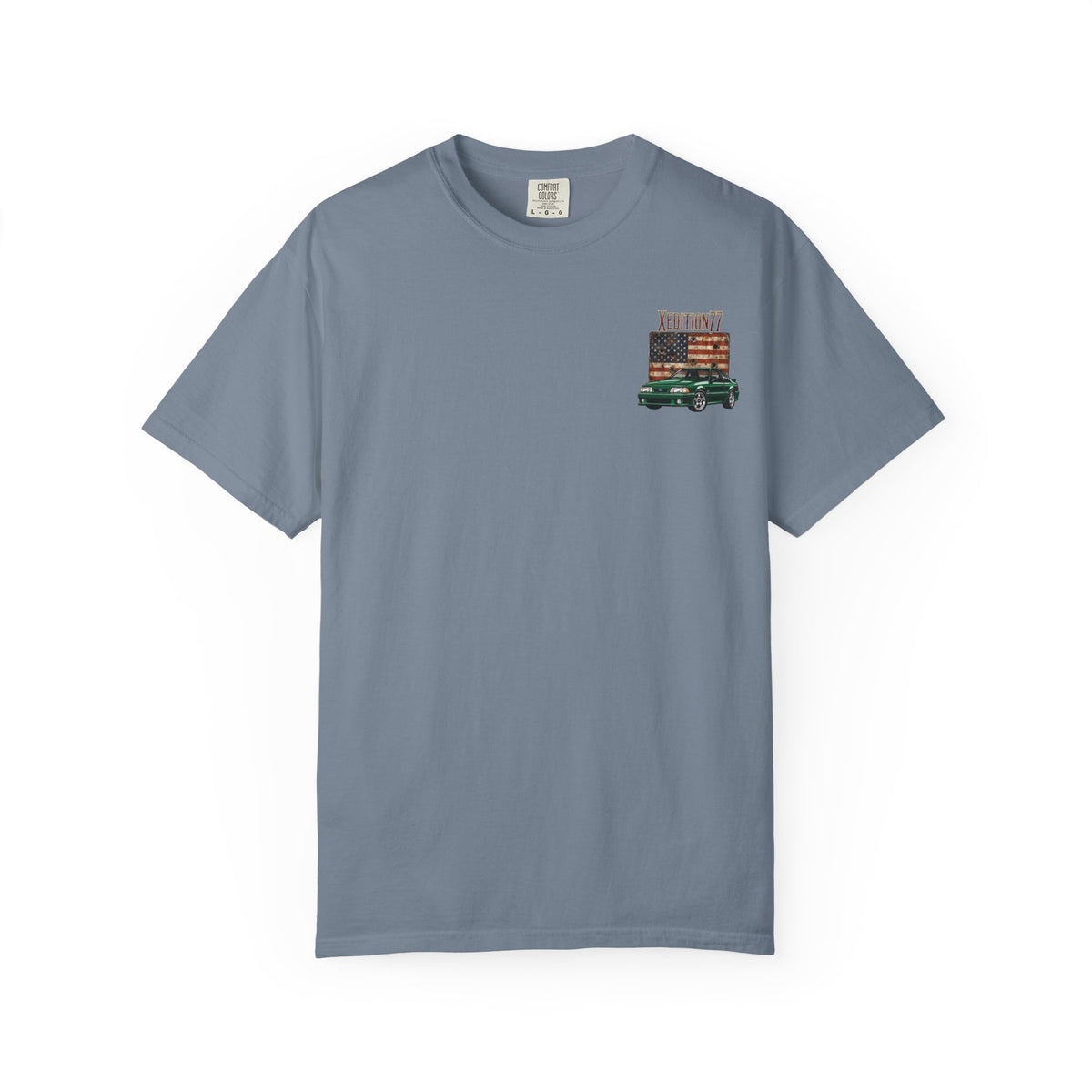 Mr. Blunt Way of Life T-Shirt - Vintage Truck &amp; American Flag Graphic