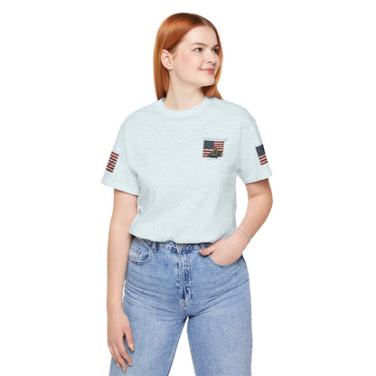 MR.BLUNT WAY OF LIFE Patriotic  Graphic Tee — American Flag Car Design