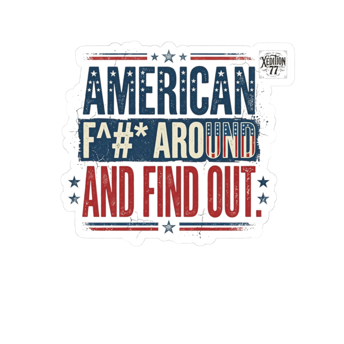 Patriotic “American F