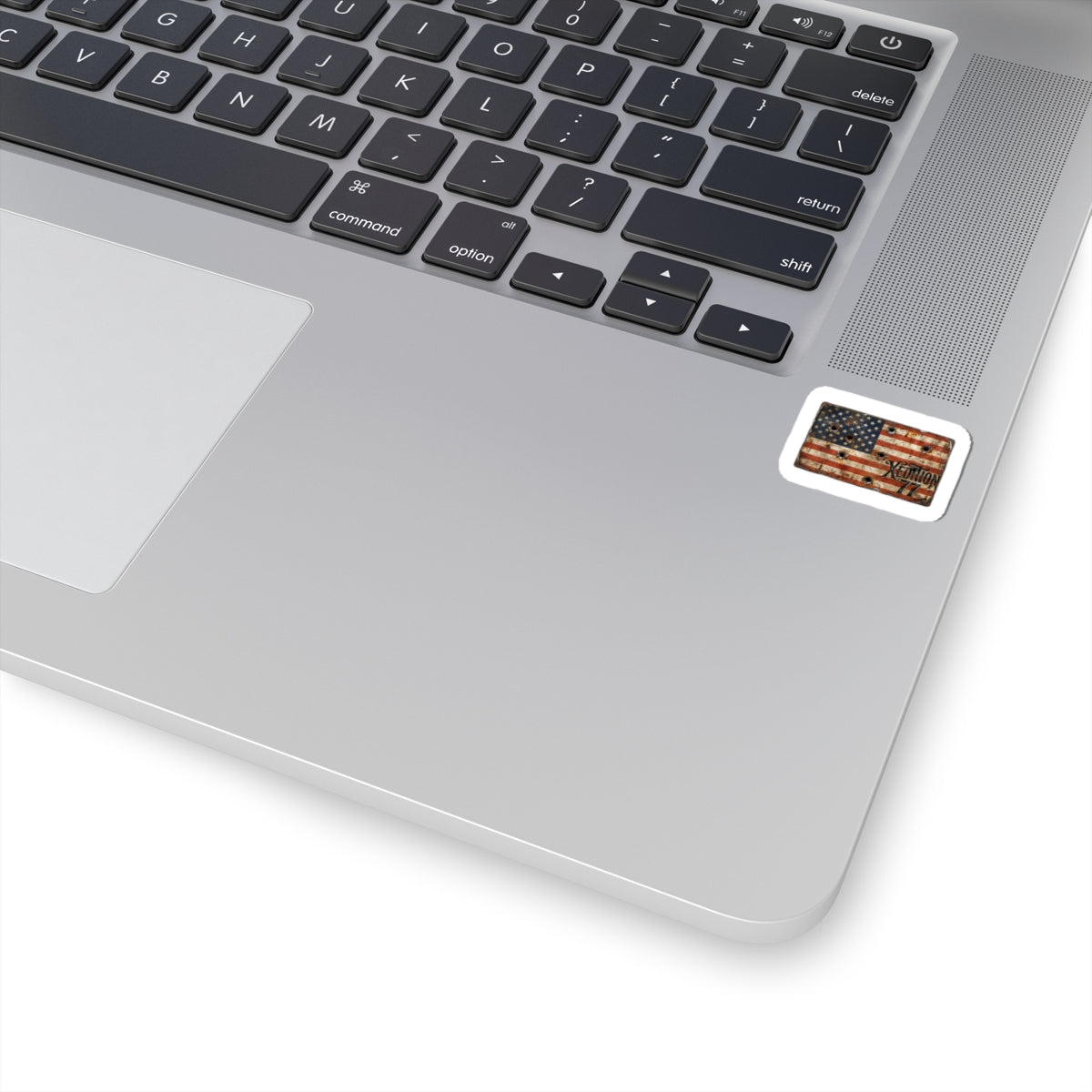 XEDITION77 "Crab Pot Life" Rustic USA Patriotic Decal for Laptops, Water Bottles &amp; Gear