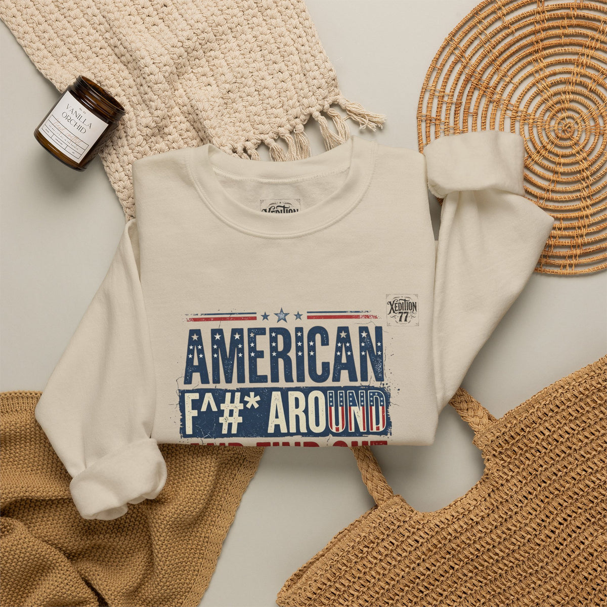 Crewneck Sweatshirt  "American F