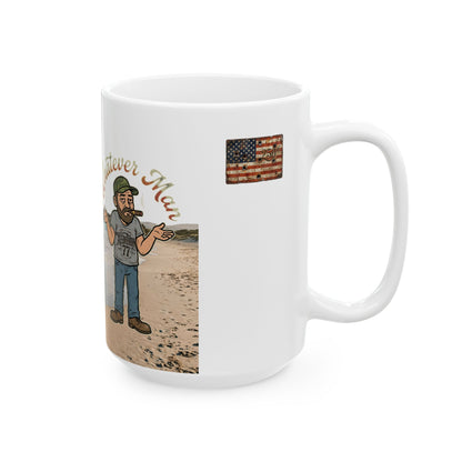"Xedition77"Whatever, I’m Retired Beach Ceramic Mug (11oz &amp; 15oz)