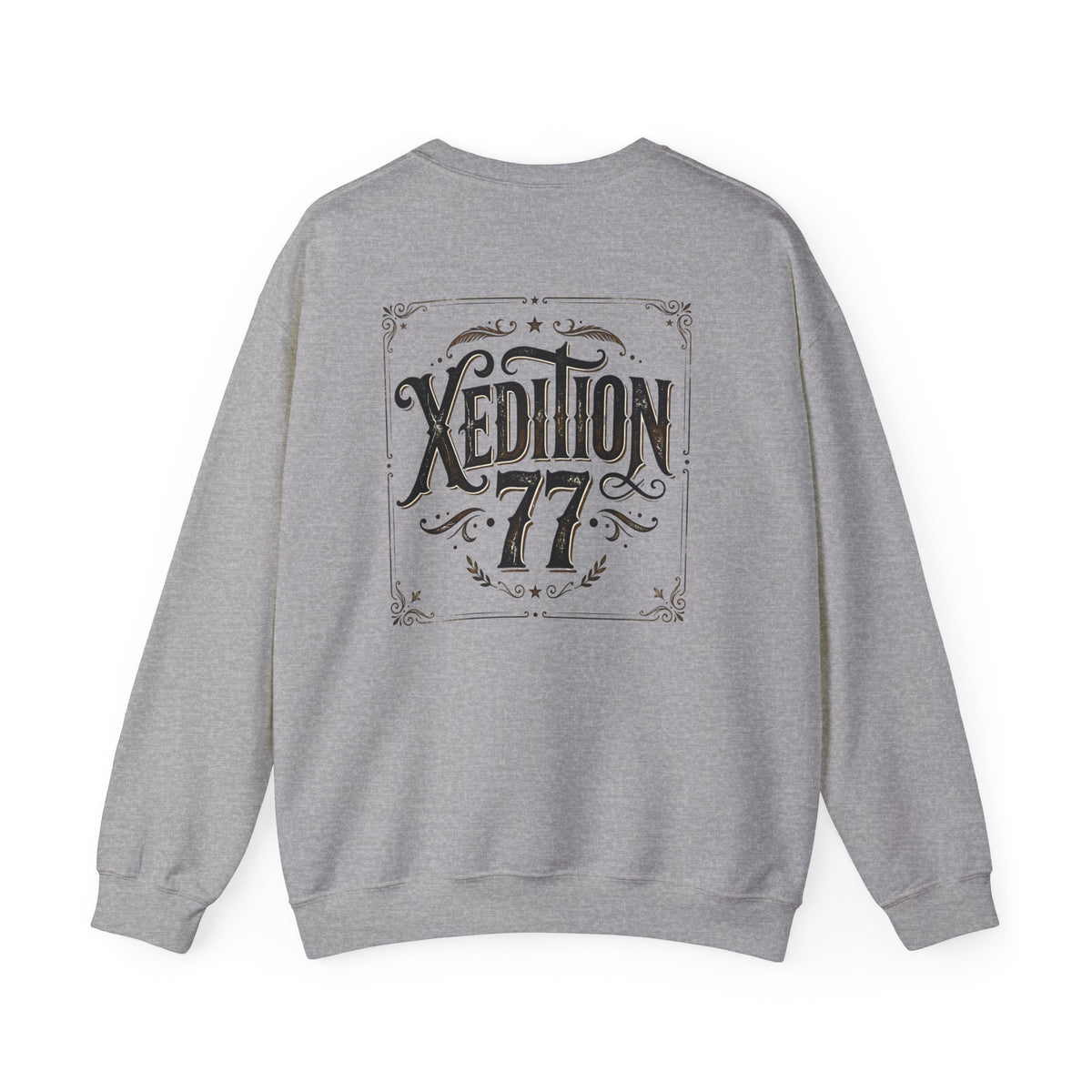 "Xedition77"Whatever Man Crewneck Sweatshirt  Mr.Blunt Casual Graphic Pullover for Men
