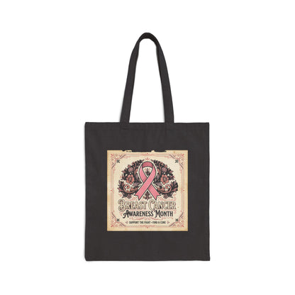 "Breast cancer awareness" Help Save Our Milk Canvas Tote Bag