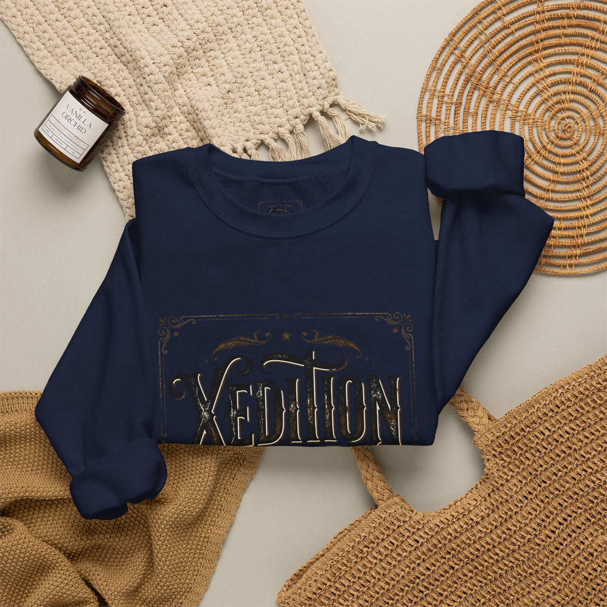 Xedition 77 Crewneck Sweatshirt Damned If You Do