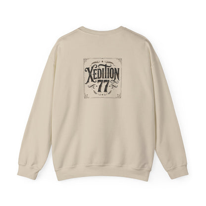 Xedition77 Crewneck Sweatshirt — “If You Know, You Know” Vintage Spoon Graphic